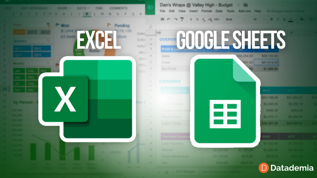Excel vs Google Sheets