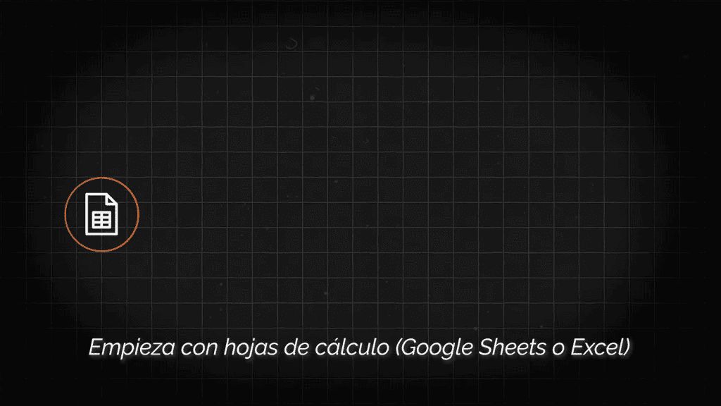 hojas de calculo